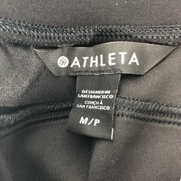 NWT Athleta Get Set Black Loose Fit Jogger Pull On Pants M - Picture 6 of 7